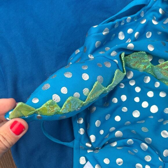 Martha Stewart PETS Vibrant Blue Dino Pet Outfit - Picture 4 of 8